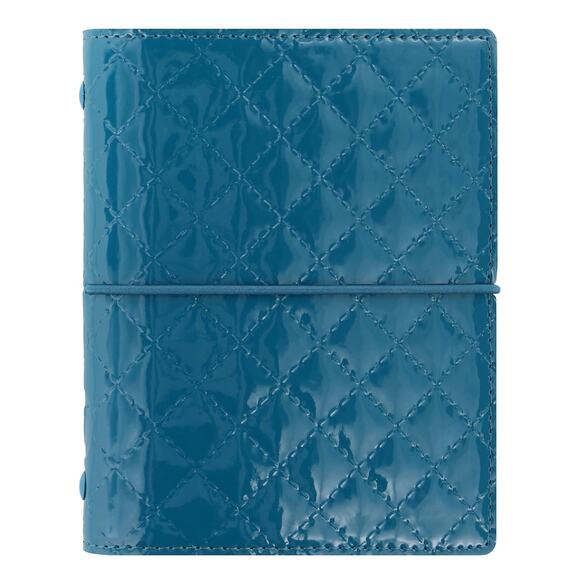 Filofax Pocket Domino Luxe Teal Agenda Organizer New with tags! - Picture 5 of 6